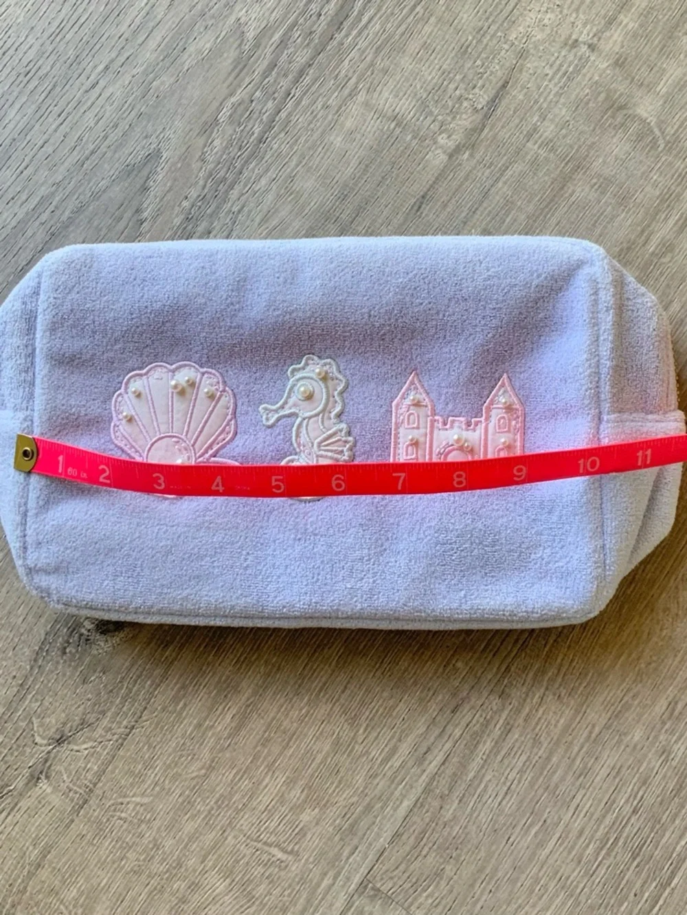 Stoney Clover Lane Terry Cloth Insulated Medium Pouch Bag OS